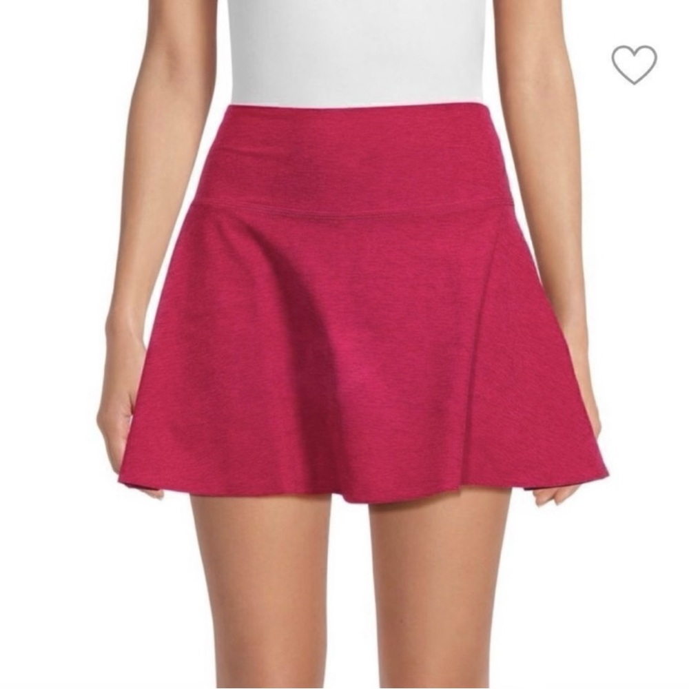 Beyond Yoga Pink Spacedye Skort Athletic Tennis Sporty